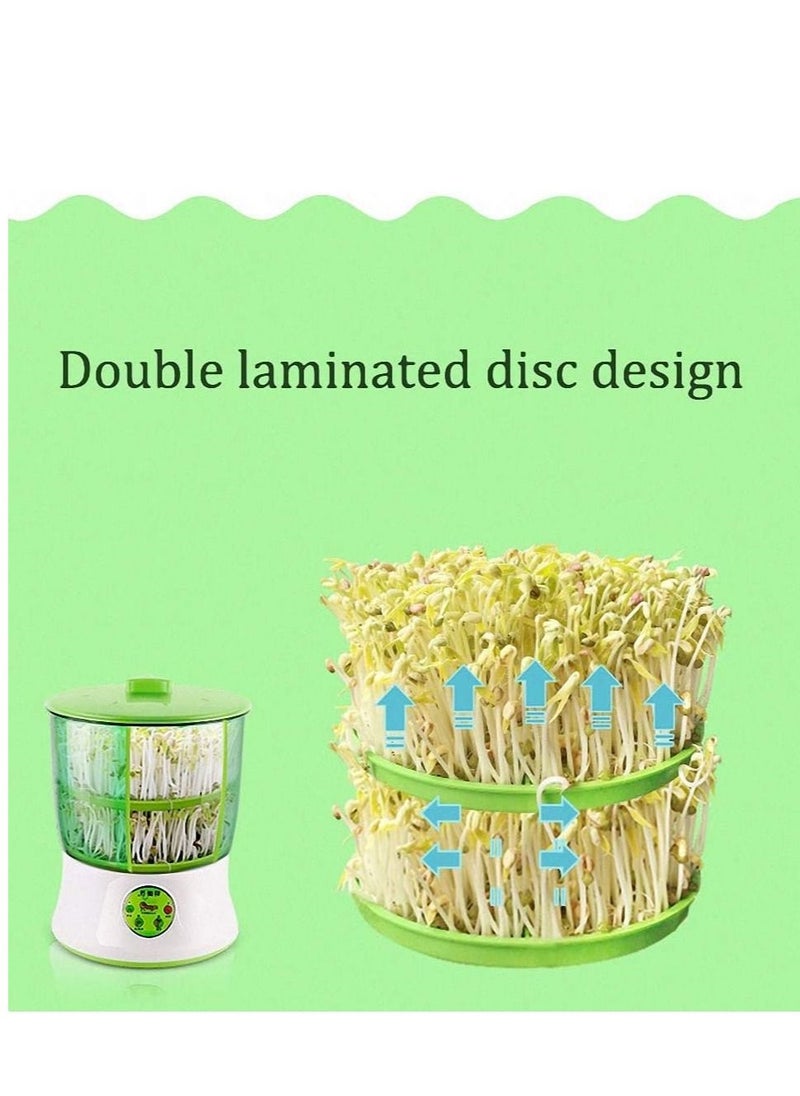 Generic - Automatic Seed Intelligence Bean Sprouts Maker Machine Multicolor - Image 1