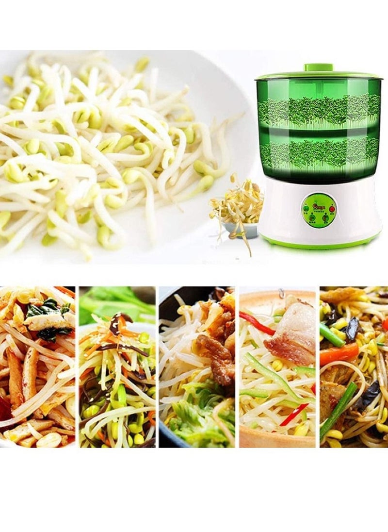 Generic - Automatic Seed Intelligence Bean Sprouts Maker Machine Multicolor - Image 1