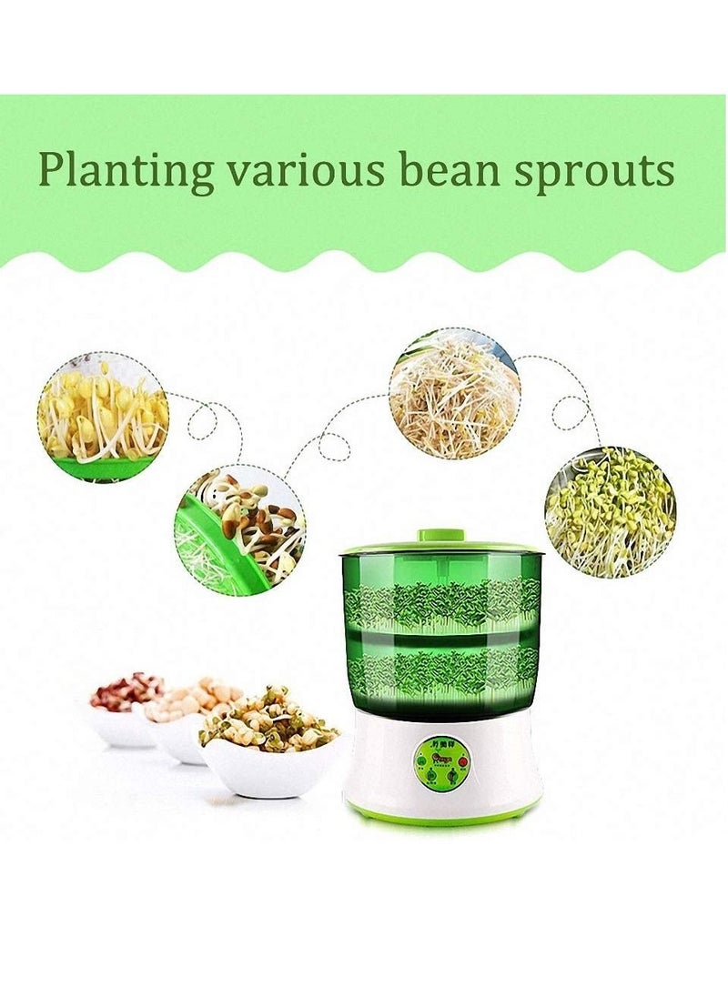 Generic - Automatic Seed Intelligence Bean Sprouts Maker Machine Multicolor - Image 1