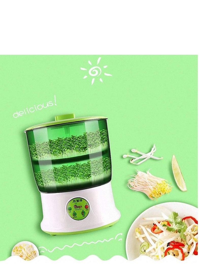 Generic - Automatic Seed Intelligence Bean Sprouts Maker Machine Multicolor - Image 1