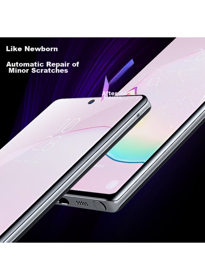 ISKA Yisika Screen Protector For Samsung Note10+, Note10+ Hydrogel Film, Hd Non-tempered Anti-scratch Anti-fingerprint Full Adhesive Protective Soft Film Jm187 - Image 3