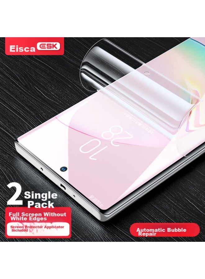 ISKA Yisika Screen Protector For Samsung Note10+, Note10+ Hydrogel Film, Hd Non-tempered Anti-scratch Anti-fingerprint Full Adhesive Protective Soft Film Jm187 - Image 4
