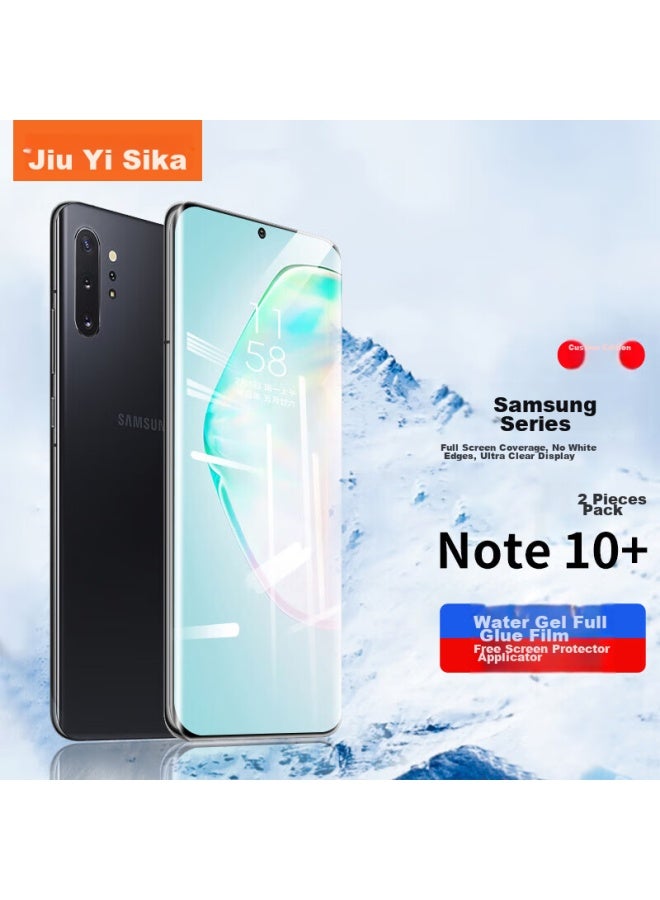 ISKA Yisika Screen Protector For Samsung Note10+, Note10+ Hydrogel Film, Hd Non-tempered Anti-scratch Anti-fingerprint Full Adhesive Protective Soft Film Jm187 - Image 1