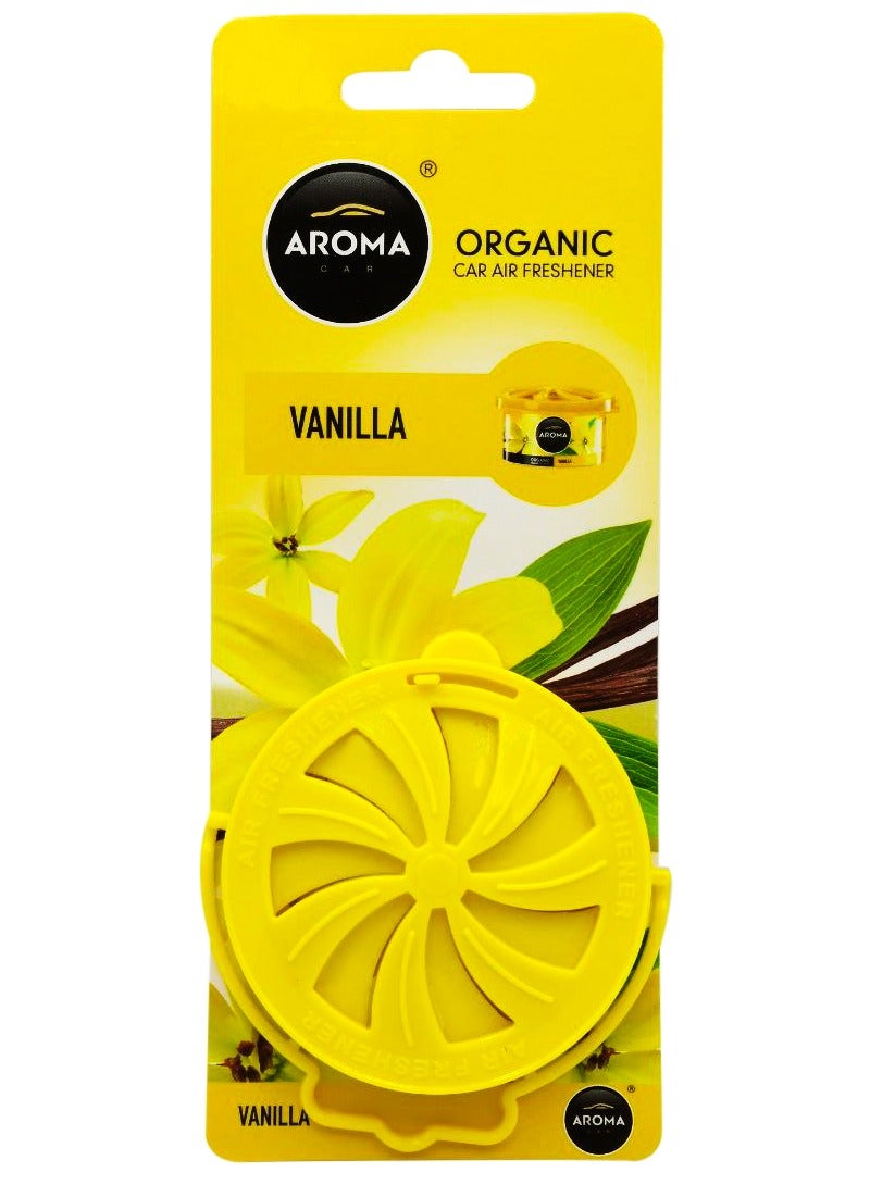 أروما معطر جو عضوي للسيارة - فانيليا 40 جرام × 3 - Image 3