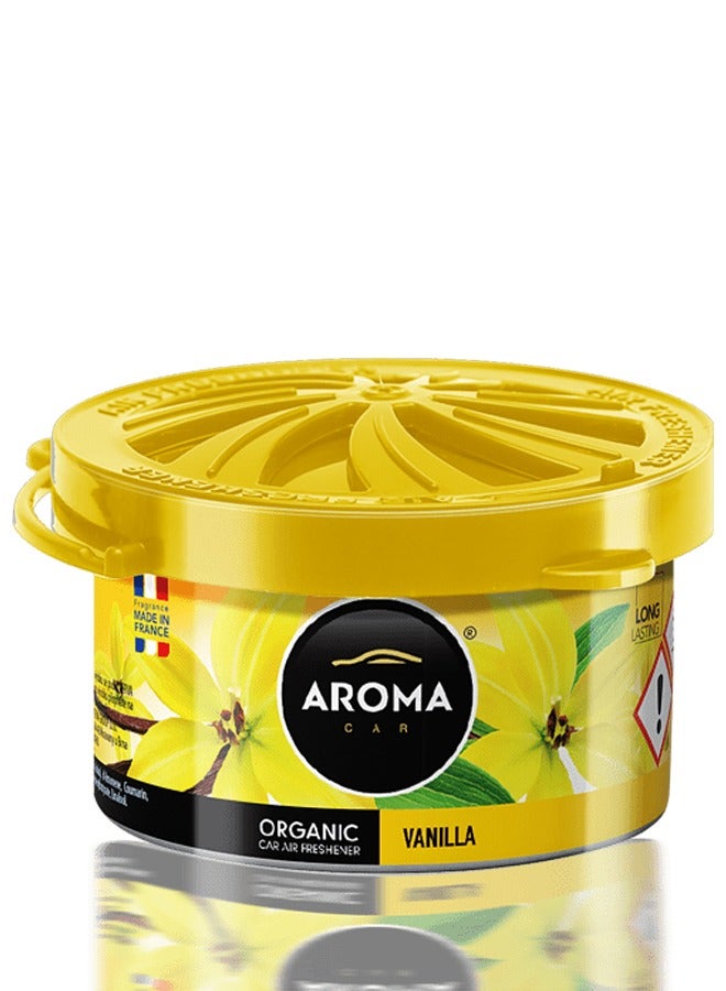 أروما معطر جو عضوي للسيارة - فانيليا 40 جرام × 3 - Image 2