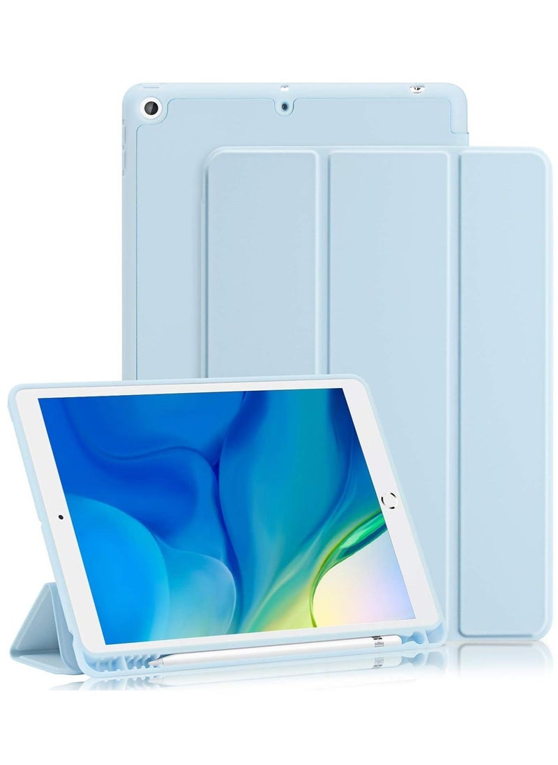 JAJEEK iPad 8th Generation Case 2020 - Kids Cover for 10.2 iPad 7th Generation 2019, Shockproof Heavy Duty Rugged Cover with Pencil Holder, Stand, and Strap - Image 1