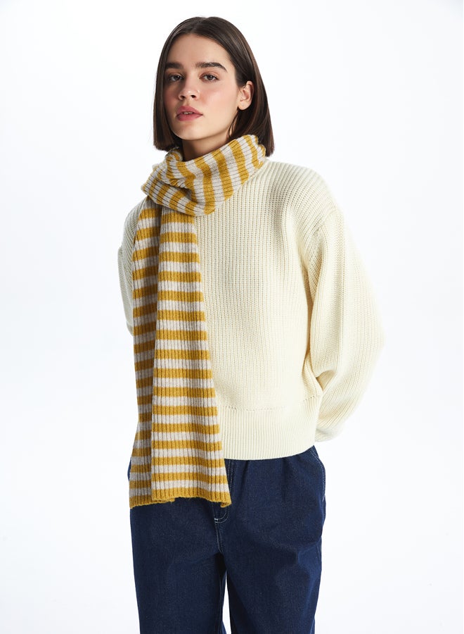 LC WAIKIKI Crew Neck Straight Long Sleeve Women's Knitwear Sweater  - Image 2