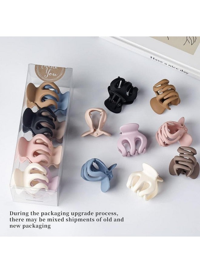 CHIROGRAPHY شيروغرافي 6 قطع مشابك شعر مميزة 1.37 بوصة ملونة صغيرة لمشابك الشعر لذيل الحصان العالي (عبوة ف 6) - Image 5