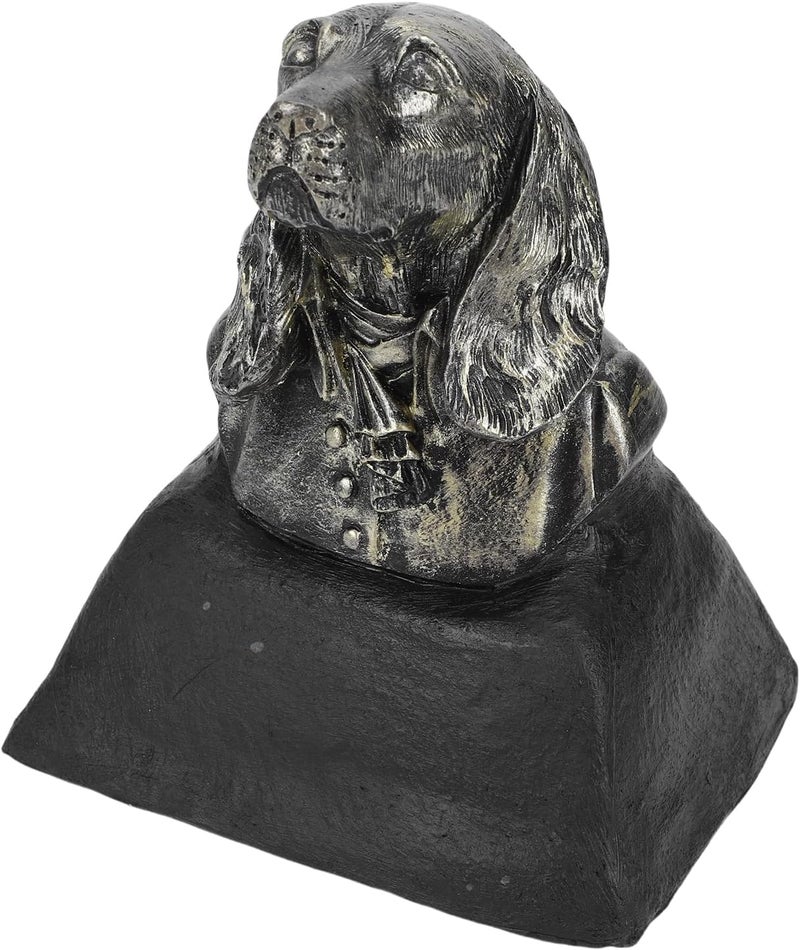 MAVIS LAVEN Dog Memorial Headstone, Personalized Pet Grave Marker with Dog Head Statue, for Garden Yard - Image 1