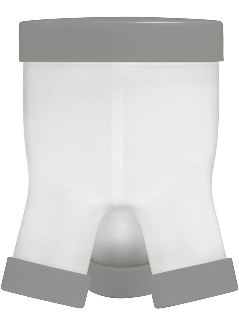 بون موزع تركيبة بون ترايبود (رمادي)، سهل تخزين أغذية الأطفال لأغذية الأطفال أثناء التنقل، مثالي للآباء الجدد، ملحقات الأطفال للآباء، يحتوي على تركيبة لـ 3 زجاجات سعة 8 أونصة - Image 1