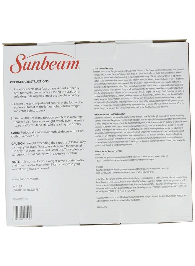 Sunbeam SAB602-05 Full View Dial Scale - Image 2