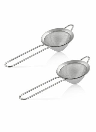 Fine Mesh Strainer 2 Pcs 3.3 Inches Stainless Steel Tea Strainer with Long Handle Small Conical Mesh Strainers Sieve for Cocktail Coffee Food Rust Proof Easy to Clean (Silver) - pzsku/ZBD5B78ACDD1BBD6D00C1Z/45/_/1734846803/ff0430fa-bc3b-425e-8748-5e3997b23d76