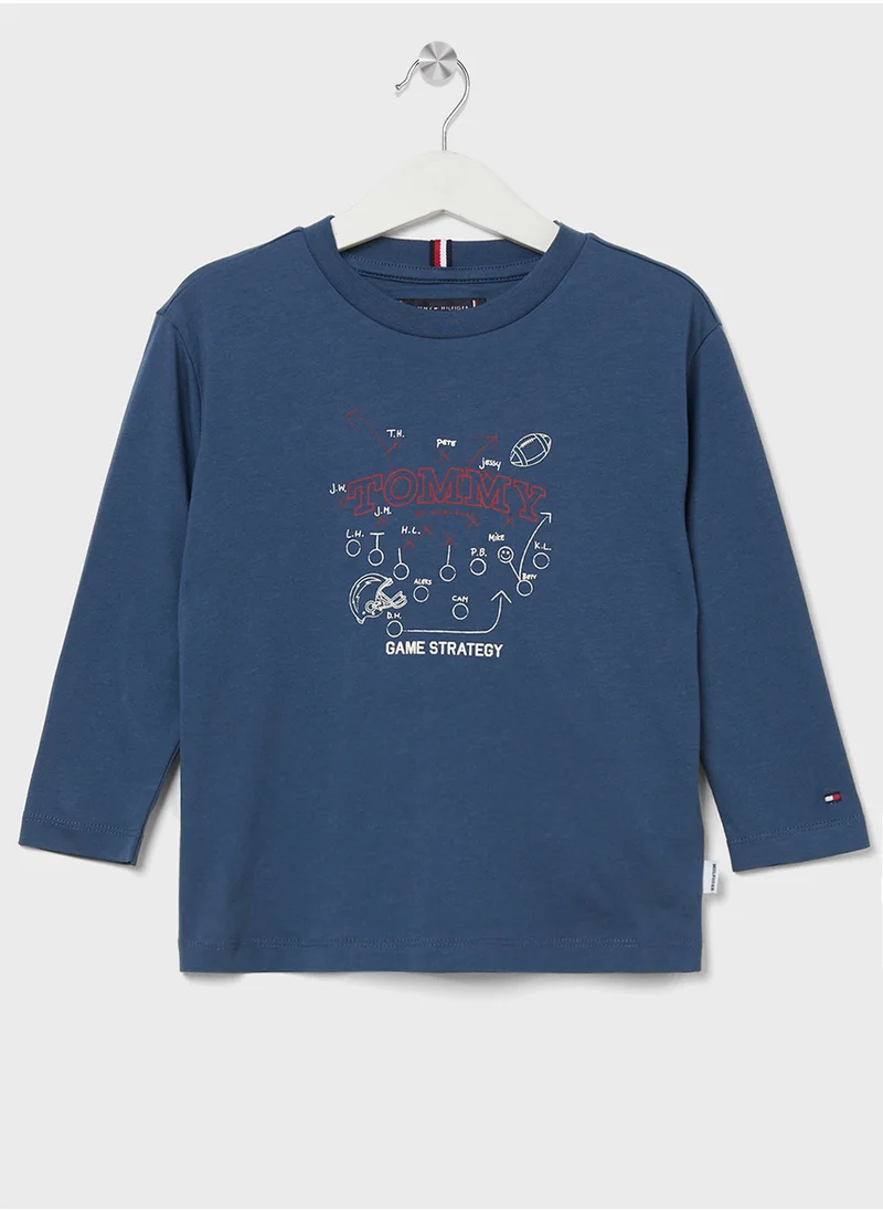 TOMMY HILFIGER SPORTS REGULAR TEE LS