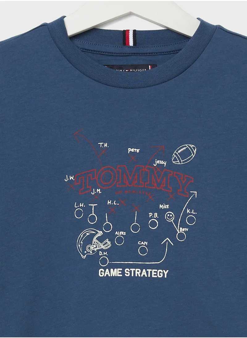 TOMMY HILFIGER SPORTS REGULAR TEE LS