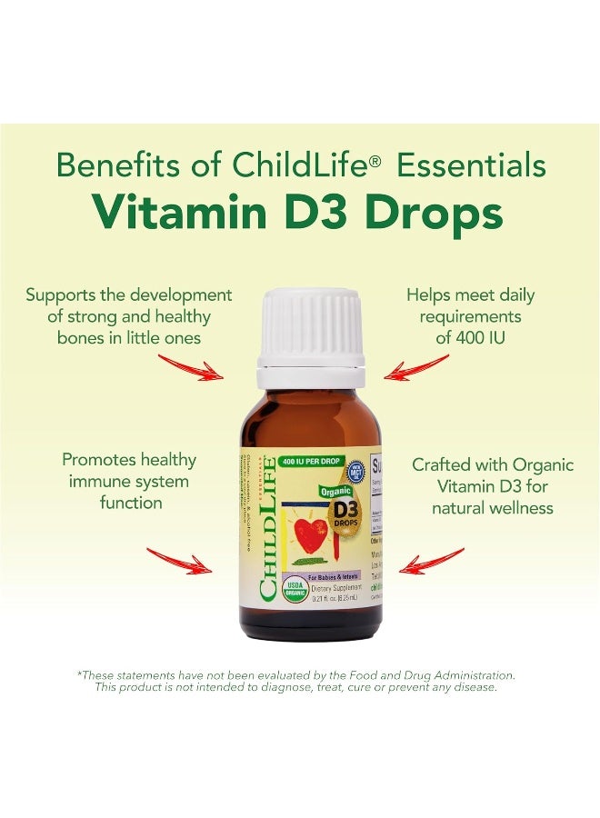 CHILDLIFE ESSENTIALS Organic Vitamin D3 Drops for Infants - Image 5
