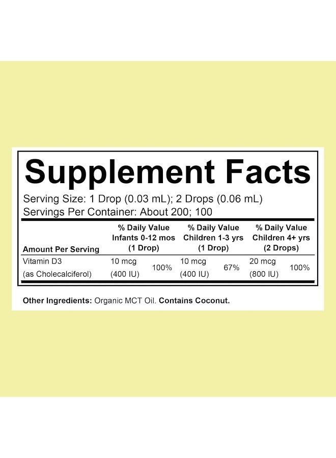 CHILDLIFE ESSENTIALS Organic Vitamin D3 Drops for Infants - Image 2