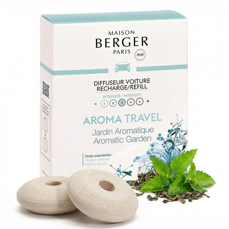 MAISON BERGER Car Diffuser Refill Set Aroma Travel - Image 3
