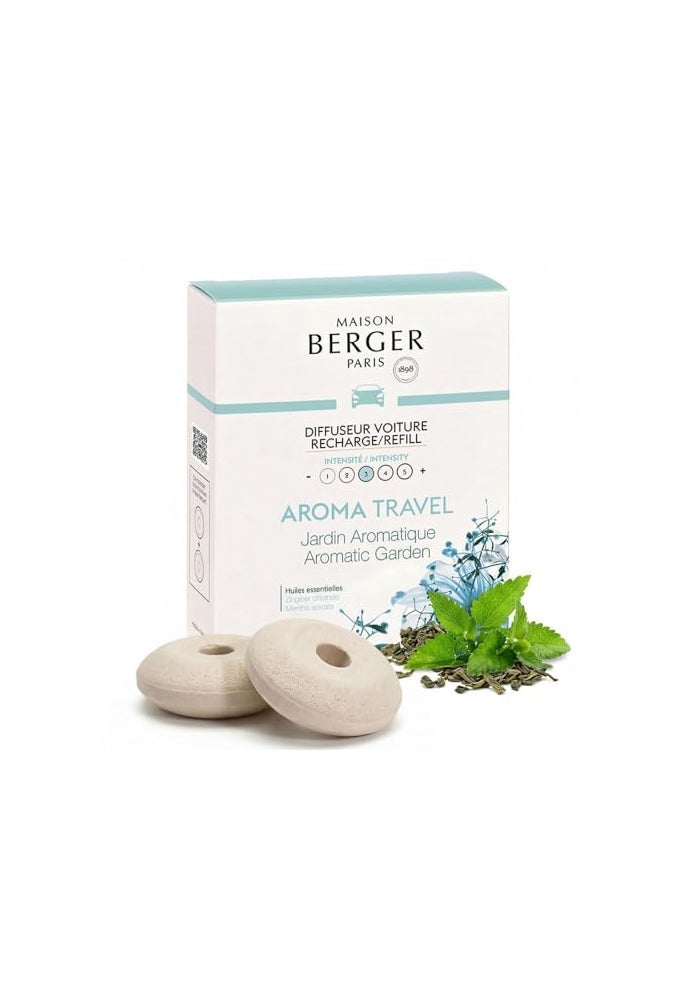 MAISON BERGER Car Diffuser Refill Set Aroma Travel - Image 1