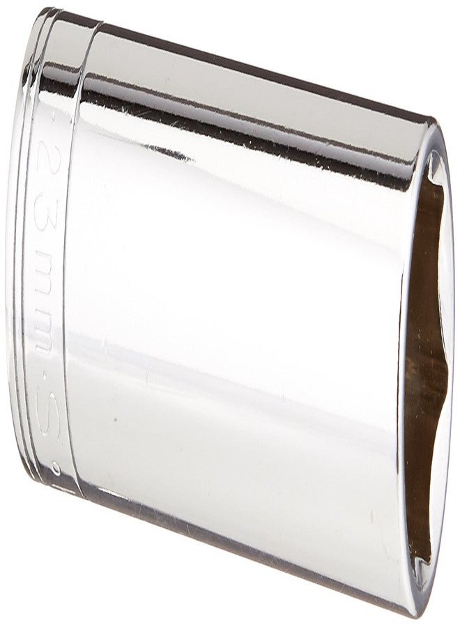 اس كي كي SK Tools USA محرك ١/٢ بوصة، ٢٣ مم، ٦ نقاط، مقبس كروم عميق | ٤٠٠٢٣ - Image 1