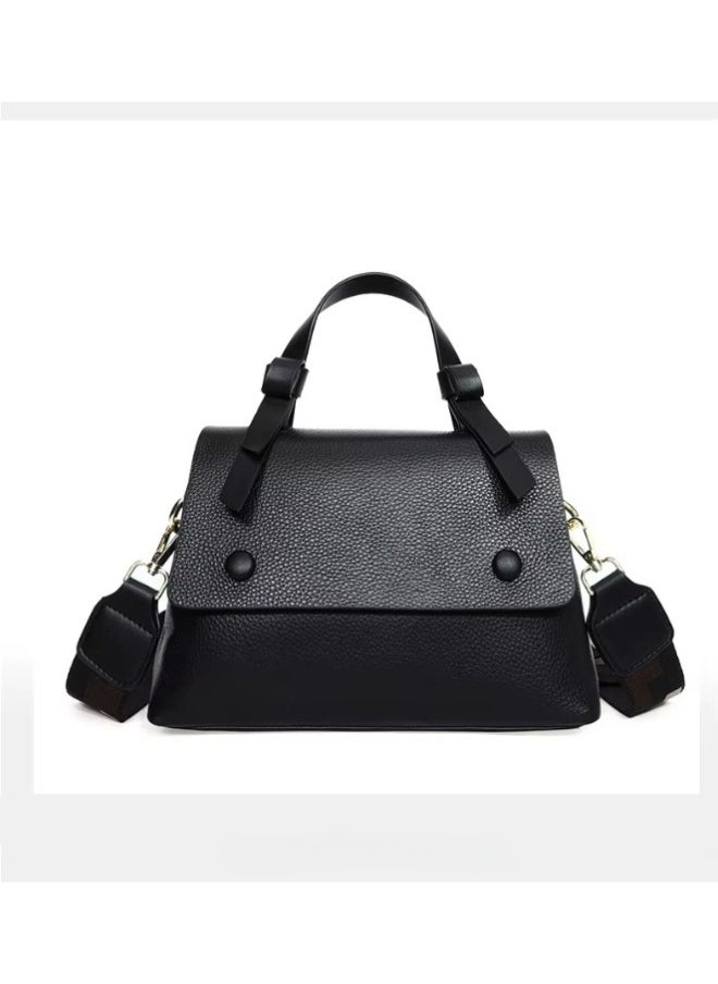Rup Art Luxury Leather Women’s Handbag – Double Compartment Shoulder & Crossbody Bag, Fashion Square Messenger Bag for Ladies  - Image 1