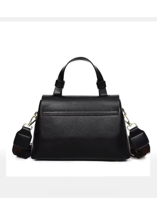 Rup Art Luxury Leather Women’s Handbag – Double Compartment Shoulder & Crossbody Bag, Fashion Square Messenger Bag for Ladies  - Image 2
