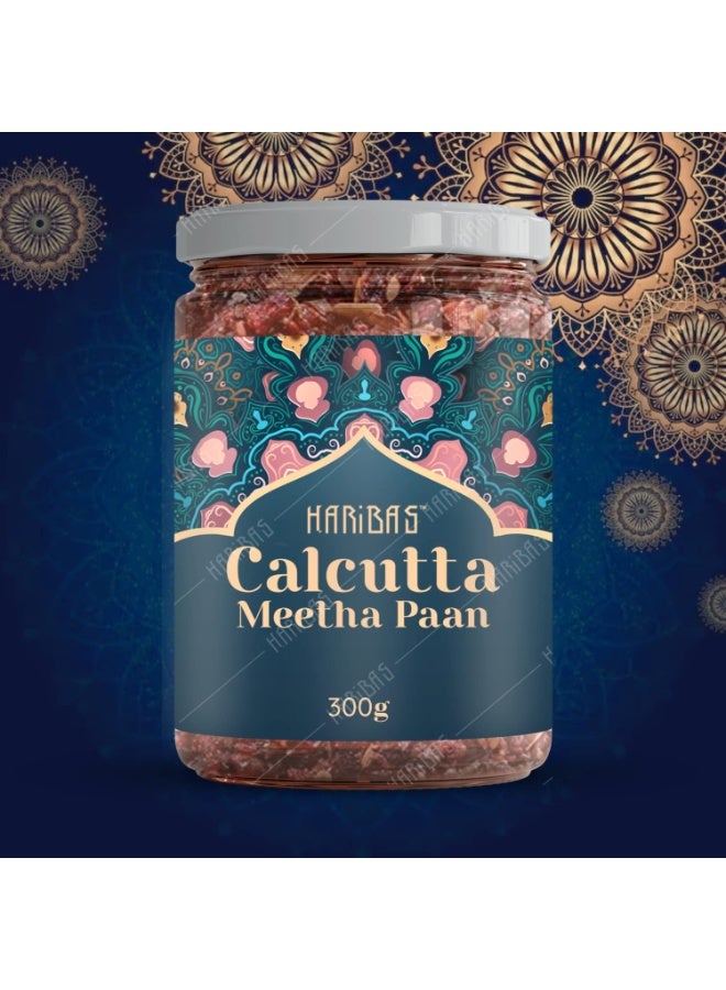 HARIBAS Premium Calcutta Meetha Paan 300gm, Without Supari | Dry Paan Digestive, After-Meal Snack | Sweet Paan Hygienically Packed Traditional Mukhwas, Mouth Freshener - Image 2