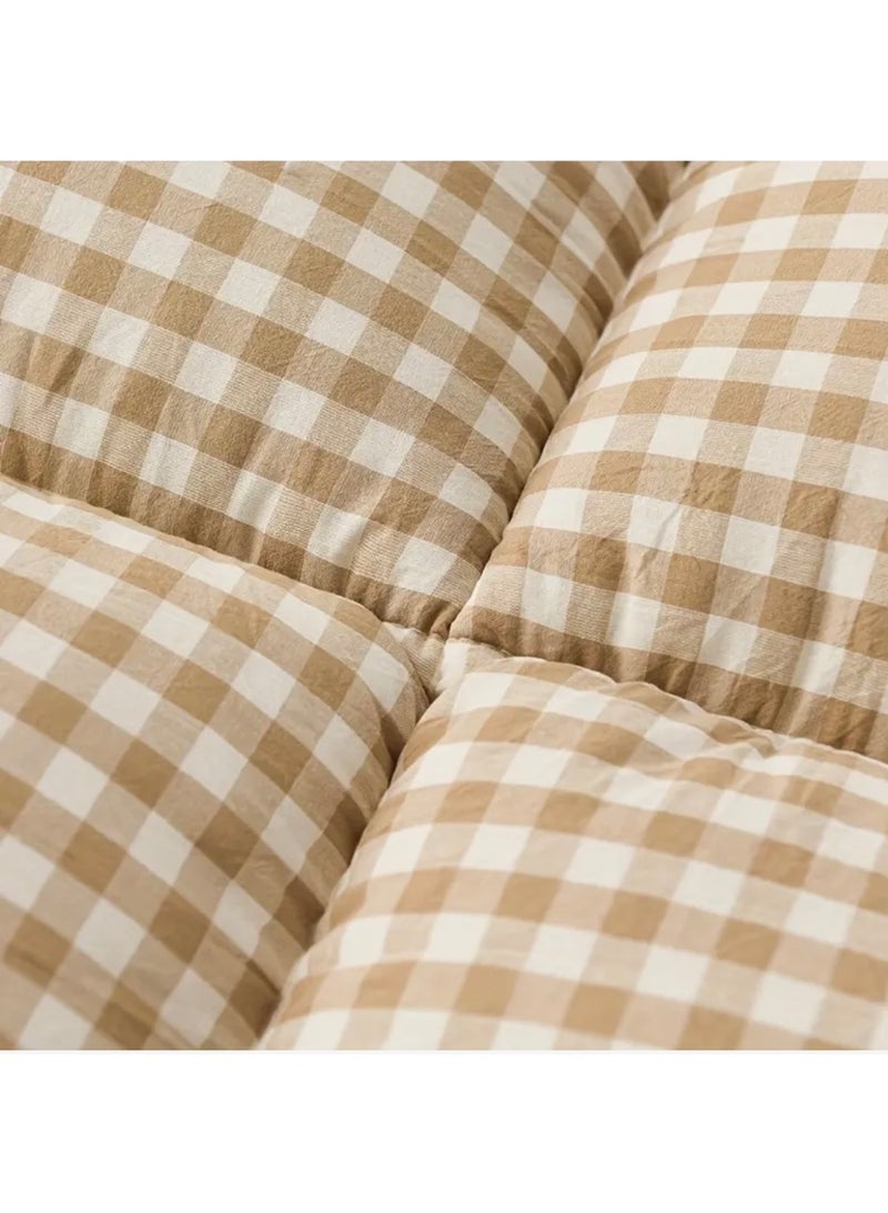 Foldable Roll-Up Mattress for Dorm Room 90*200cm,Fluffy and Breathable Tatami Cushion, Suitable for Camping, Dormitories, and Guest Rooms - Image 4