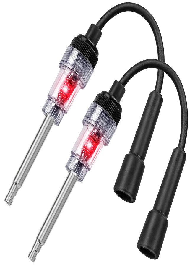 Magic Mask 2 Pack Inline Spark Plug Testers, Small Armor Diagnostic Detector Tool, Small Engines Ignition Coil Tester for Automobiles, Cars, - Image 1