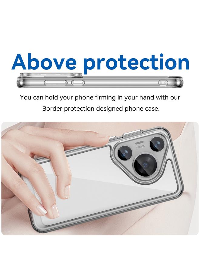 Zaboon Case For Huawei Pura 70 Pro Colorful Series Acrylic + TPU Phone Case - Image 4