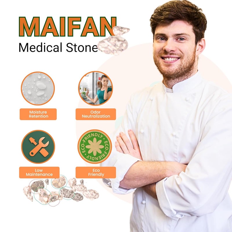 Home Essentials Non Stick Maifan Frying Pan 20CM - Egg Fry Pan/Induction Base / 5 Layer Non Stick Cookware/Dishwasher Safe (20CM, Maifan Stone Pan) - Image 5