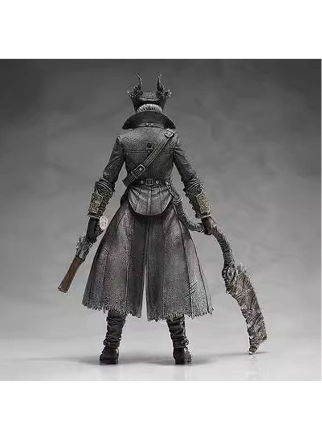 general Bloodborne Curse Hunter Hunter with Messenger Bonus Hands-on Model,, PVC Model Toy Decoration Collection Gifts - Image 3