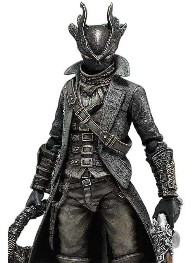 general Bloodborne Curse Hunter Hunter with Messenger Bonus Hands-on Model,, PVC Model Toy Decoration Collection Gifts - Image 2