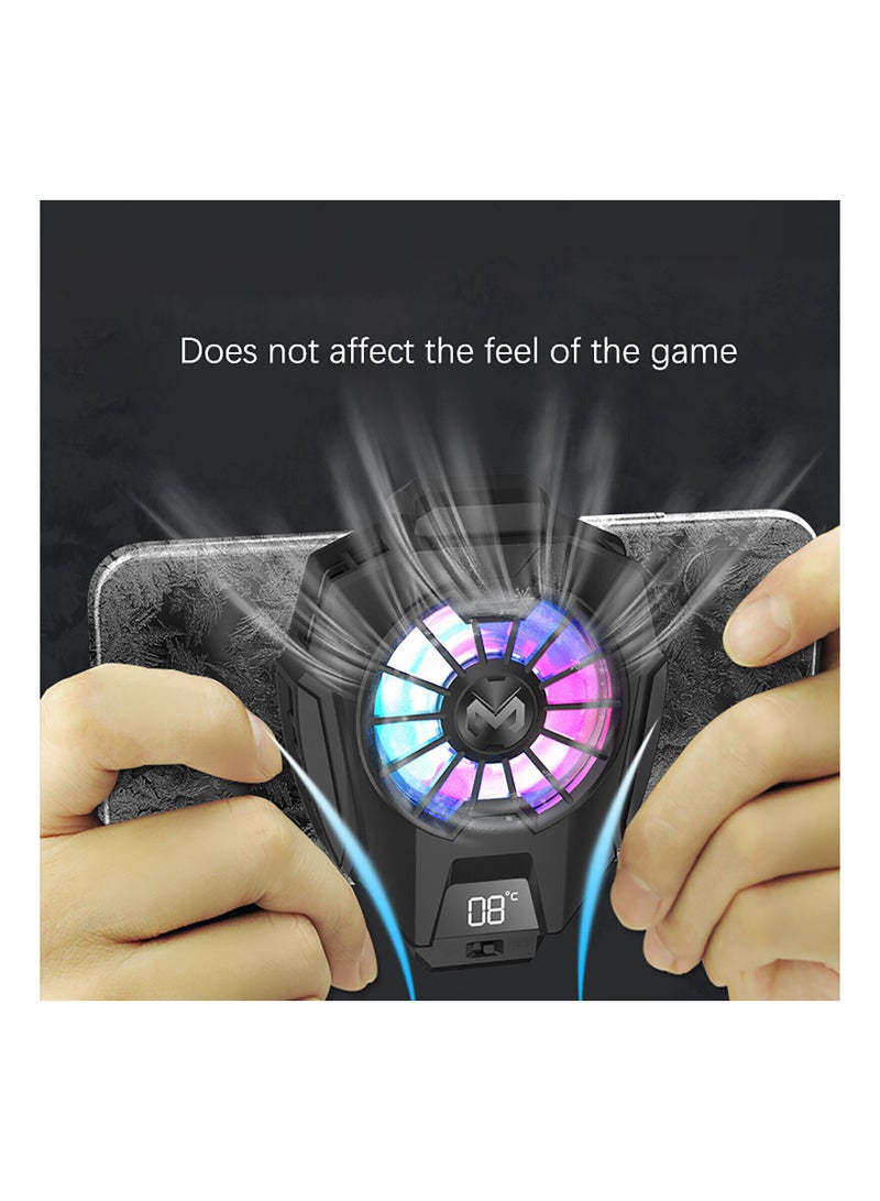 Memo DL05 Mobile Phone Cooler Semiconductor Heatsink Cellphone Cooling Fan For Gaming Support - Image 2
