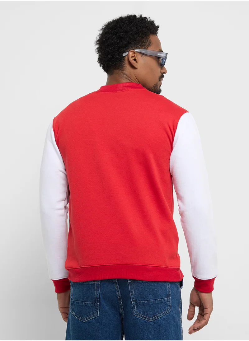 Seventy Five Mens Varsity Jacket