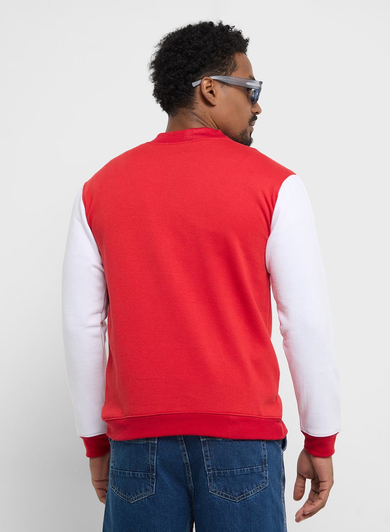 Seventy Five Mens Varsity Jacket  - Image 2
