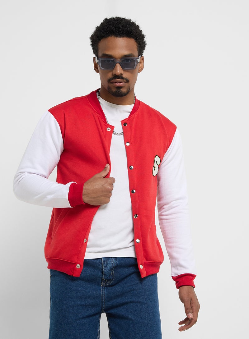 Seventy Five Mens Varsity Jacket  - Image 1