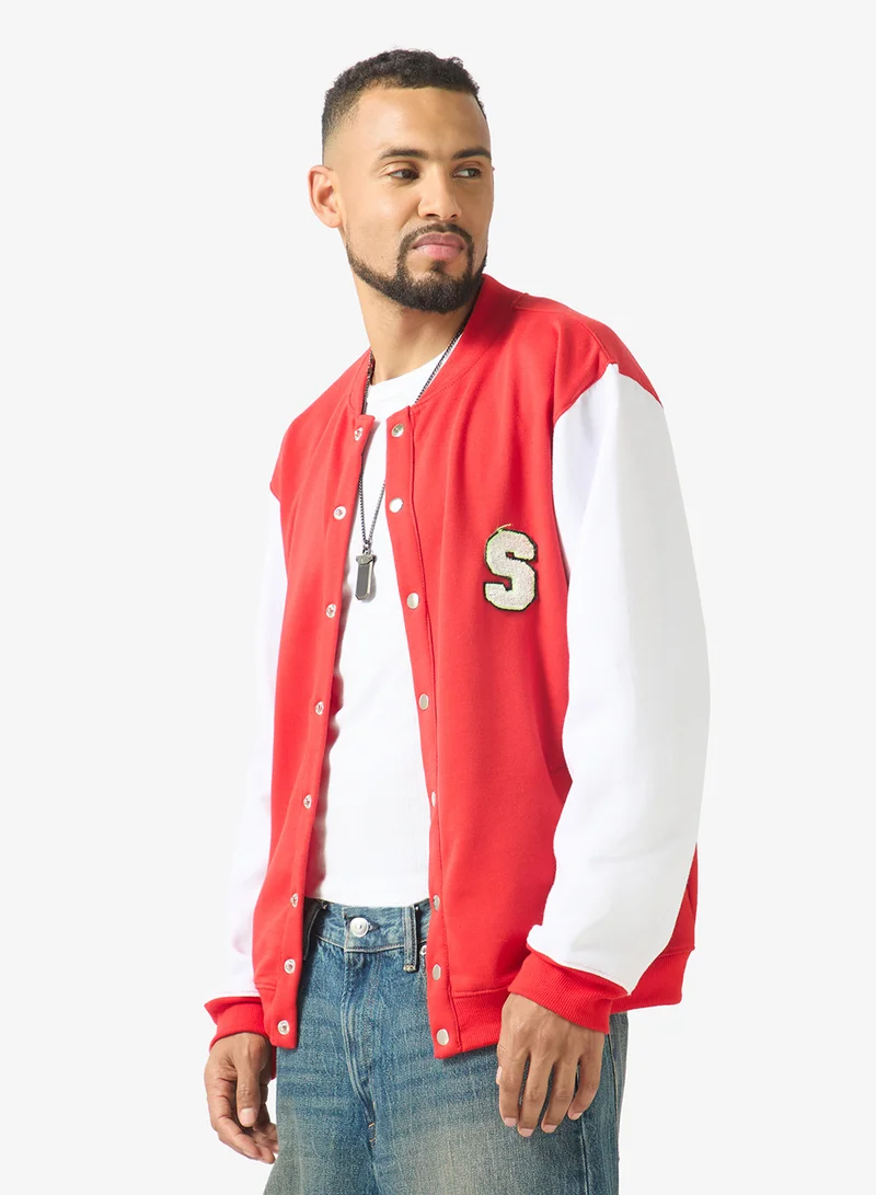 Seventy Five Mens Varsity Jacket