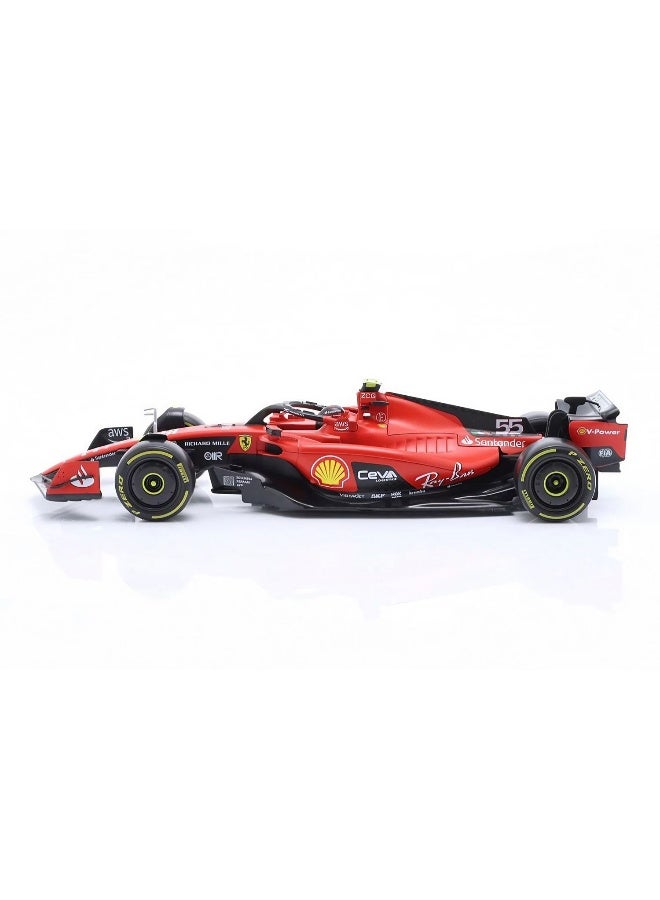 Bburago Formula 1 Singapore Grand Prix 2023 Scuderia Ferrari SF23 #55 Carlos Sainz Die-cast Car (Red, 1:18) - Image 3