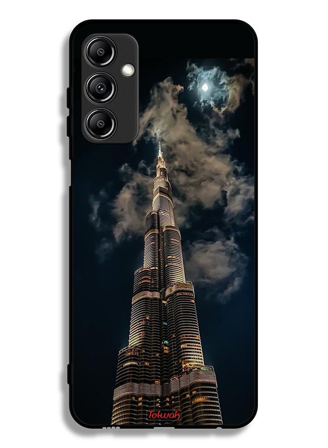 Tolwak Samsung Galaxy A14 5G Protective Case Cover Burj Khalifa In Night - Image 1