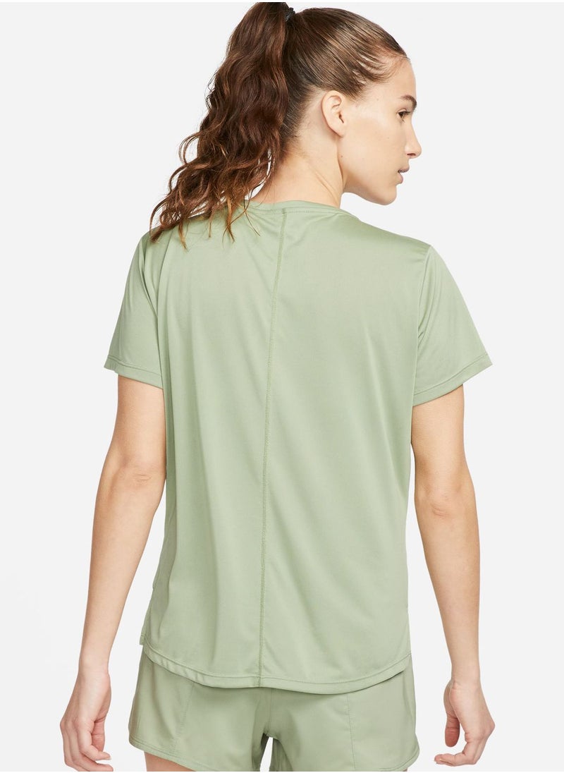 Nike - One Dri-Fit Swoosh Logo T-Shirt - Image 1