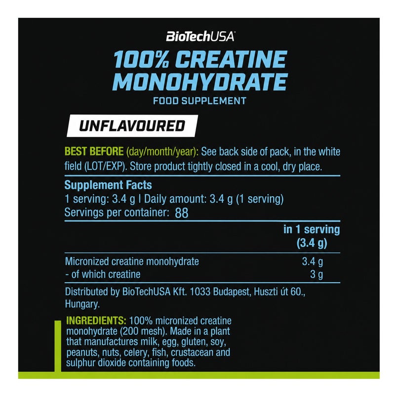 BioTechUSA Creatine Monohydrate - 300g - Image 2