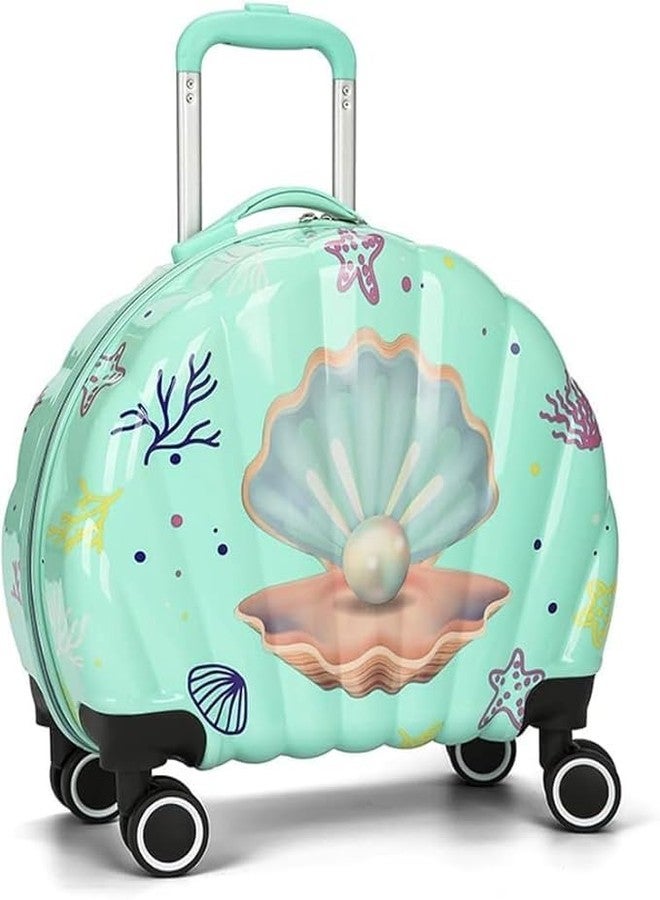 حقيبة سفر للأطفال من متجر MT HUB THE TOY STORE بسعة كبيرة وعجلات متعددة الاستخدامات - 44 × 35 × 22 سم | حقيبة سفر خفيفة الوزن للأطفال (عبوة من قطعة واحدة) (أزرق) - Image 1