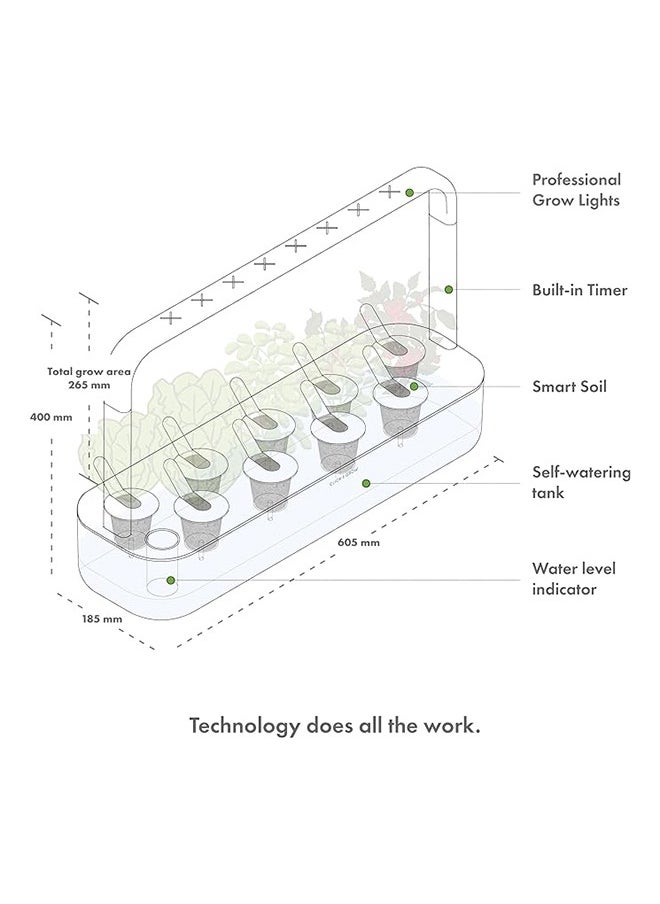 CLICK AND GROW - Smart Garden 9 White - Image 1