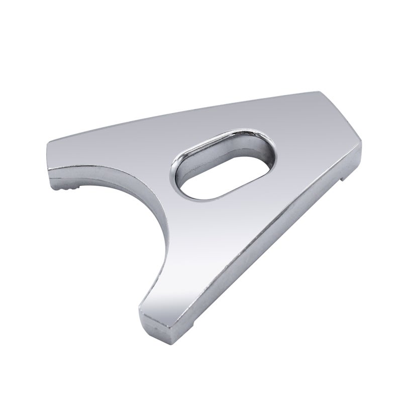 Distributor Clamp: Silver High-Quality Chromed Steel - Easy Install With Screws Direct Replacement for Chevy V8 V6 Engines 265 283 305 307 327 350 383 400 396 402 427 454 472 502 - Image 2