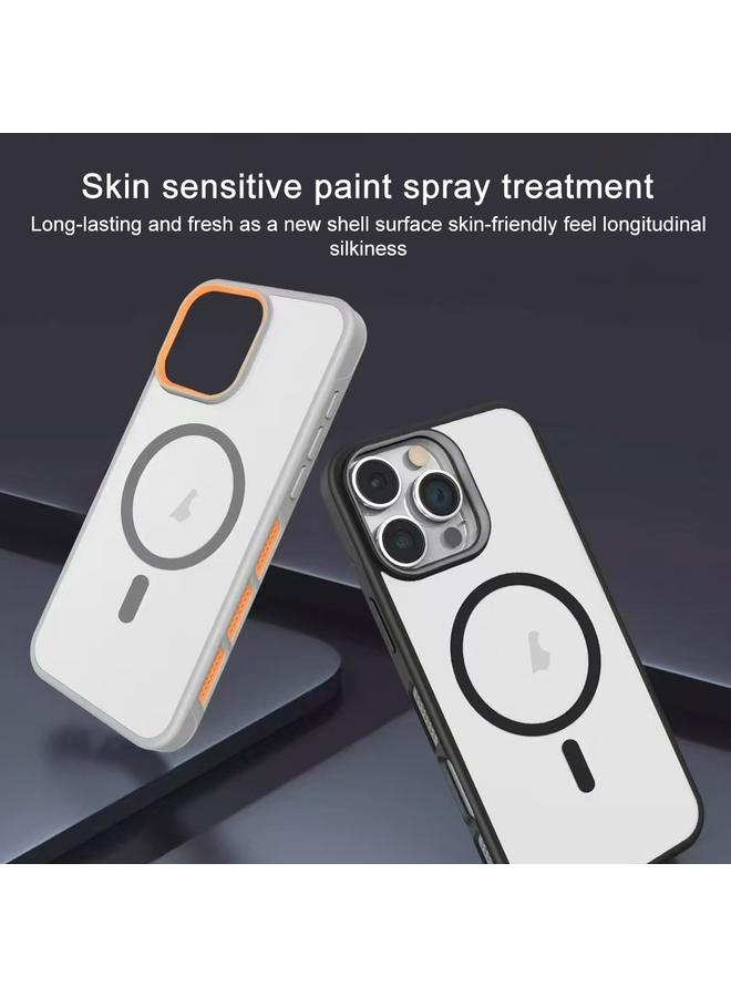 Zaboon Case For iPhone 11 Pro Max Frosted Translucent Side Ice Fog Cooling MagSafe Phone Case - Image 5