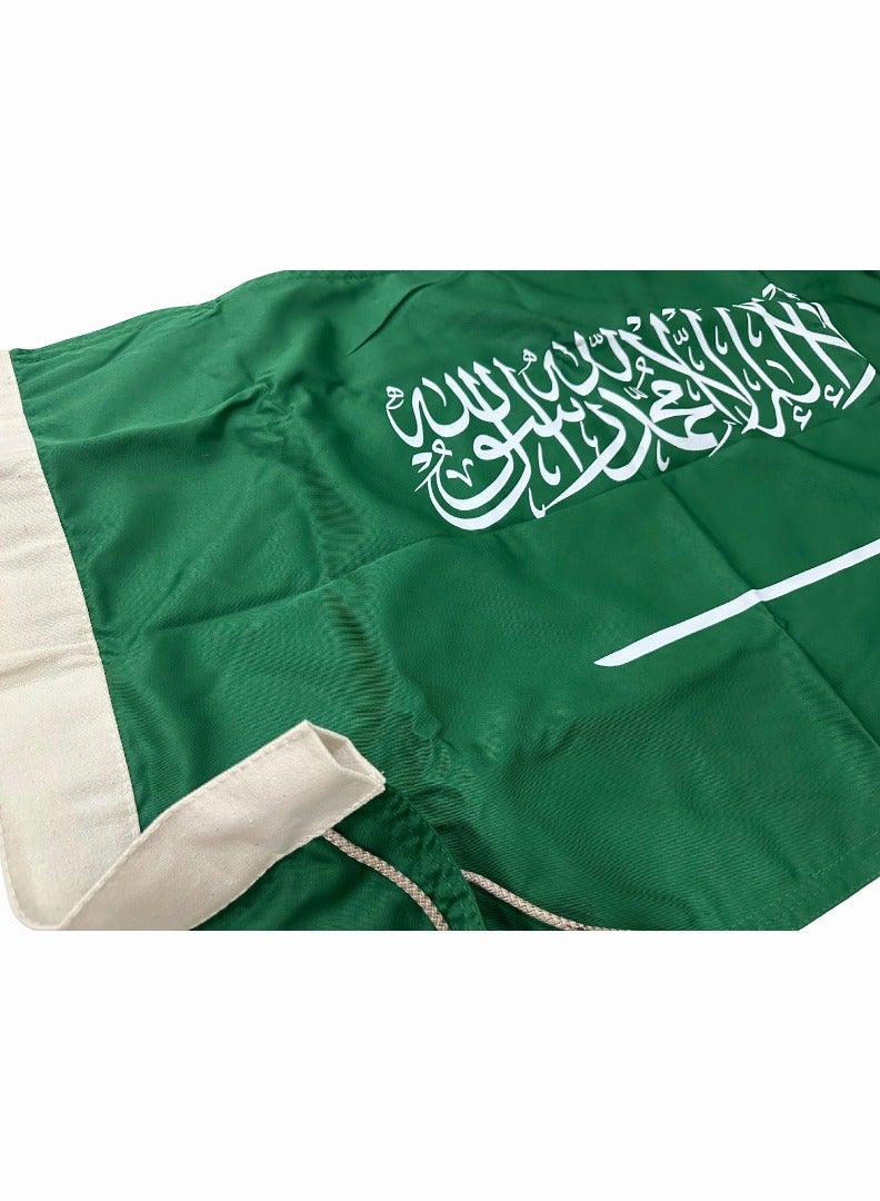 Generic Saudi Outdoor Flag National Day Flag 90x60 Cm - Image 3