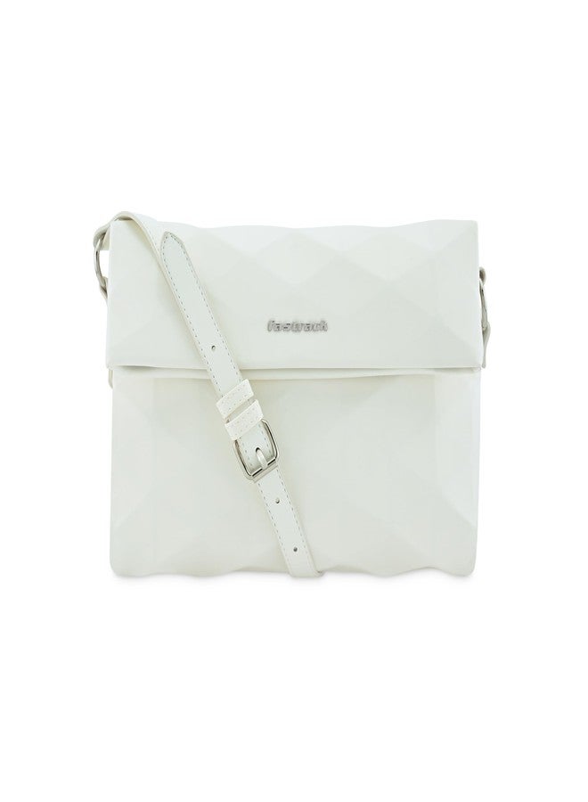 Fastrack Diamond-Dynamic Sling Bag | Faux-Leather Women Handbags| Ladies Purse Handbag | Sling Bag for Casual Carry - Image 1