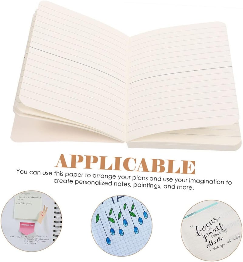 Gadpiparty A5 Lined Refill Paper for Notebooks 100 Sheets Replaceable Notebook Paper Wide Ruled for School Office and Journaling Supplies - Image 3