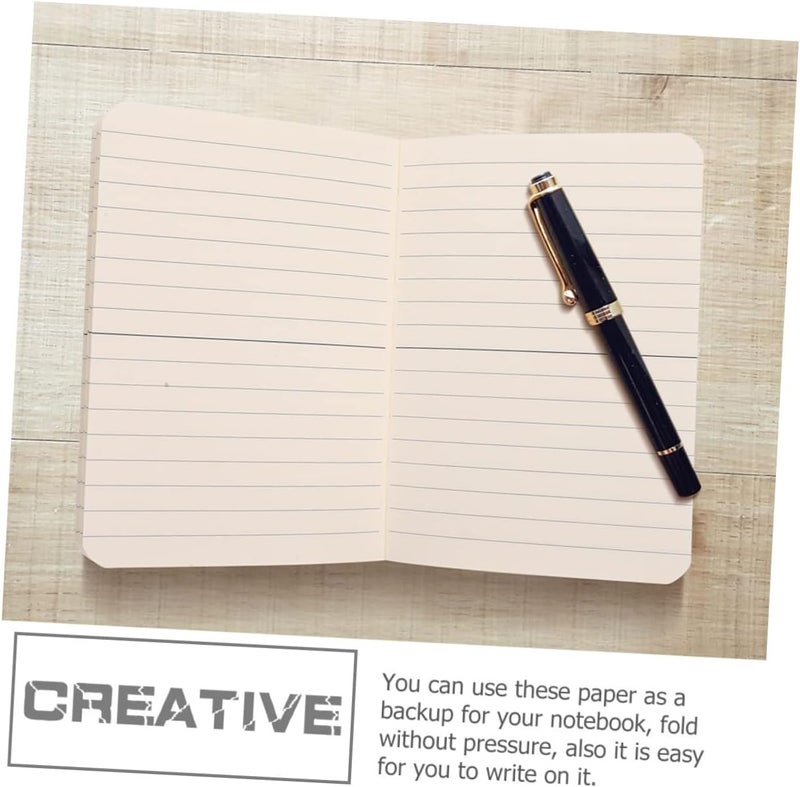 Gadpiparty A5 Lined Refill Paper for Notebooks 100 Sheets Replaceable Notebook Paper Wide Ruled for School Office and Journaling Supplies - Image 4