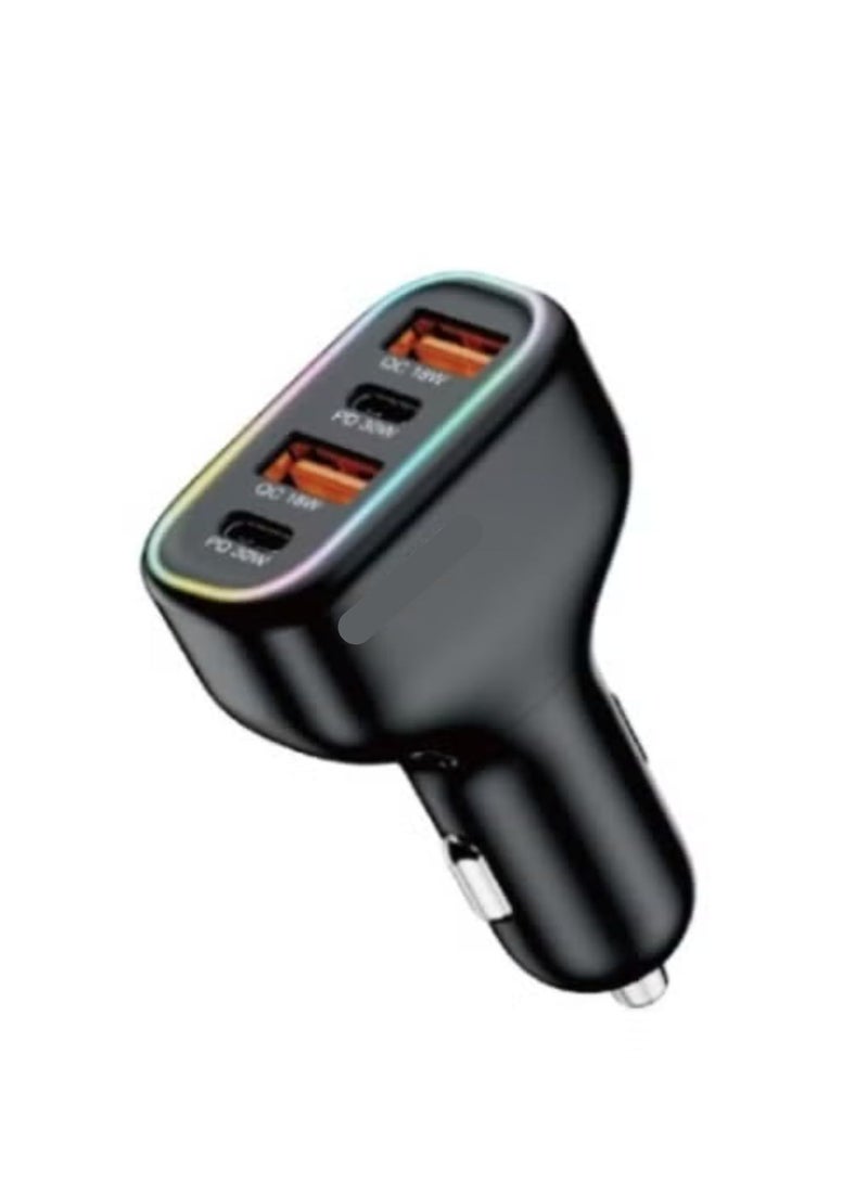 Terabyte Fast Car Charger 4 Ports 78W - Image 2